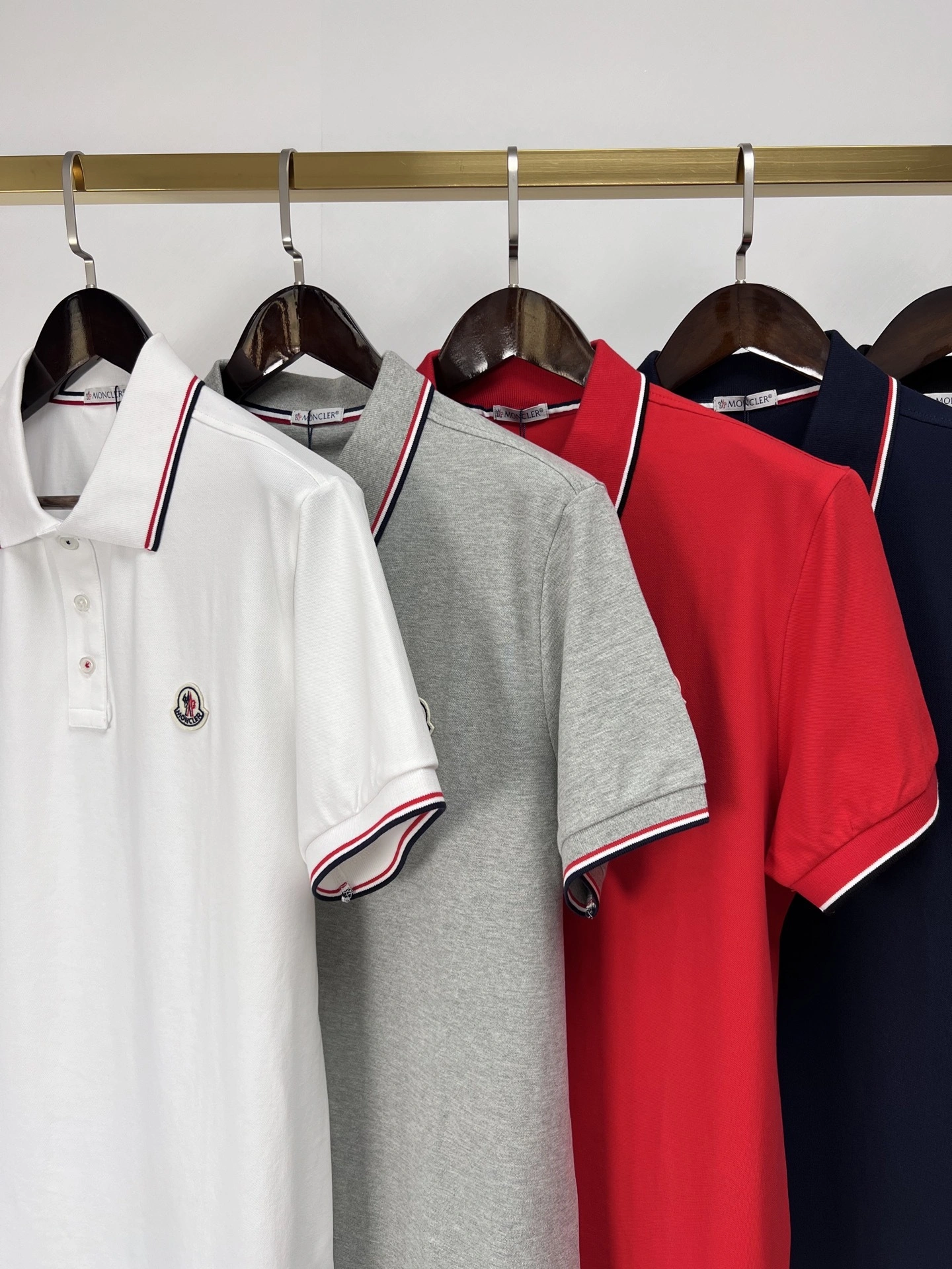 &wg.luxury- 7o9385r polo Cotton 5colour item:E-F501C1107-5
